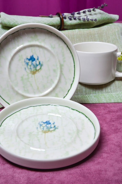 Hermia Juego de tazas de té Ebrusu Multicolor